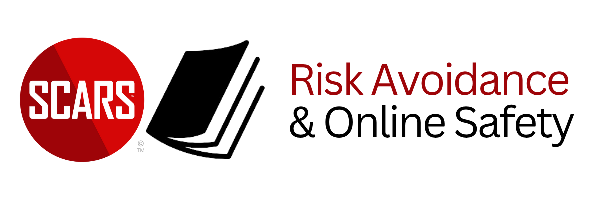Risk Avoidance and Online Safety banner Waiting to See if Someone is Real - Take a Pause First - 2025