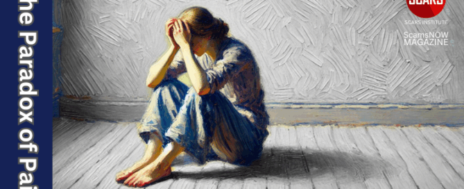 The Paradox of Pain - 2025 - on SCARS Institute ScamsNOW.com - The Magazine of Scams, Scam Victims, and Scam Psychology