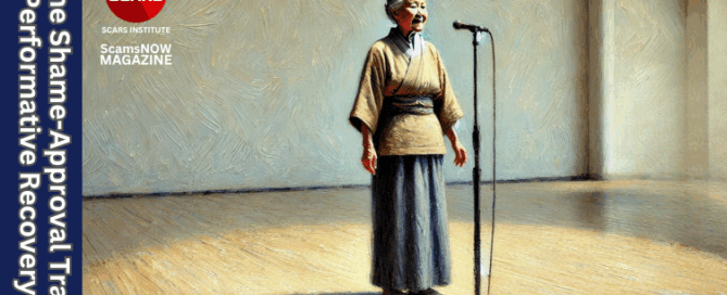 The Shame-Approval Trap - Performative Recovery - 2025 - on SCARS Institute ScamsNOW.com - The Magazine of Scams, Scam Victims, and Scam Psychology