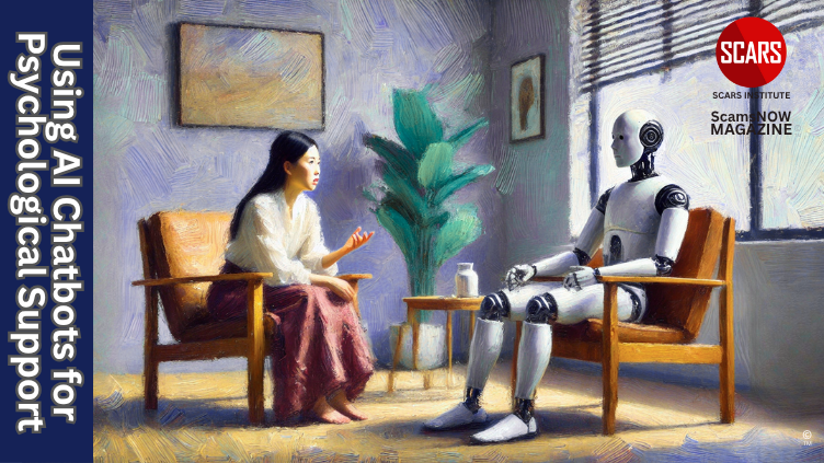 Scam Victims Are Using ChatGPT/AI Chatbots for Psychological Support & Diagnosis with Disastrous Results - 2025 - on SCARS Institute ScamsNOW.com - The Magazine of Scams, Scam Victims, and Scam Psychology