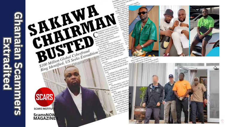 $100 Million Dollar Romance Scammers from Ghana Extradited to the United States - 2025 - on SCARS Institute ScamsNOW.com - The Magazine of Scams, Scam Victims, and Scam Psychology