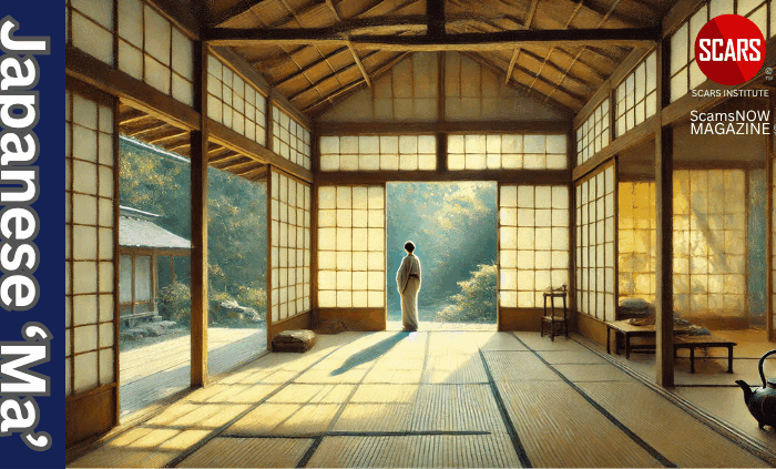Japanese Ma - An Essential Part of Your Recovery is Allowing Silence - 2025 - on SCARS Institute ScamsNOW.com - The Magazine of Scams, Scam Victims, and Scam Psychology
