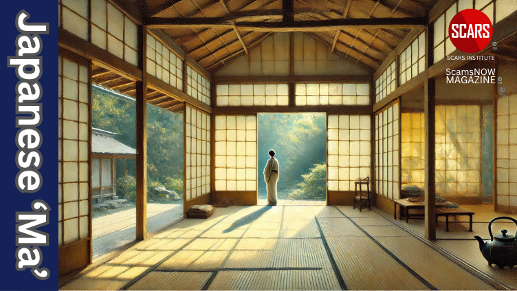 Japanese Ma - An Essential Part of Your Recovery is Allowing Silence - 2025 - on SCARS Institute ScamsNOW.com - The Magazine of Scams, Scam Victims, and Scam Psychology