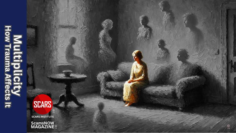 The Psychological Concept of Multiplicity and How Trauma Affects It - 2025 - on SCARS Institute ScamsNOW.com - The Magazine of Scams, Scam Victims, and Scam Psychology