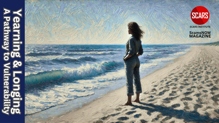 Yearning or Longing for Something More - An Open Door for Scammers - 2025 - on SCARS Institute ScamsNOW.com - The Magazine of Scams, Scam Victims, and Scam Psychology
