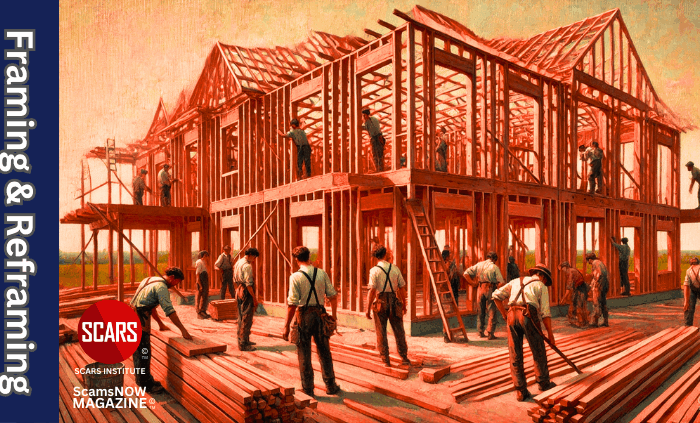Framing and Reframing - Your Mental House Building - 2025 - on SCARS Institute ScamsNOW.com - The Magazine of Scams, Scam Victims, and Scam Psychology