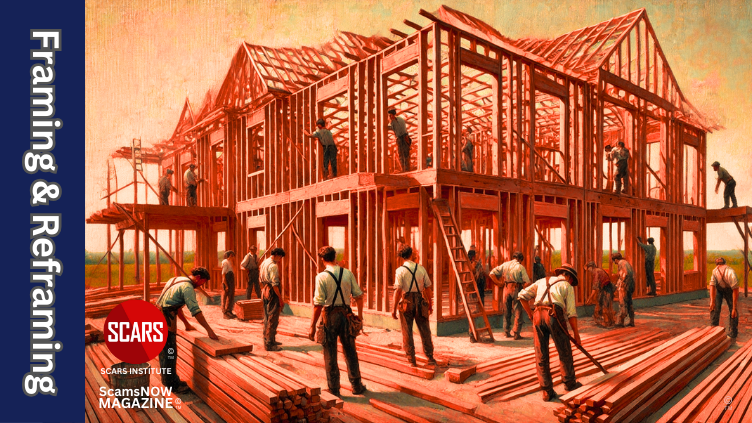 Framing and Reframing - Your Mental House Building - 2025 - on SCARS Institute ScamsNOW.com - The Magazine of Scams, Scam Victims, and Scam Psychology