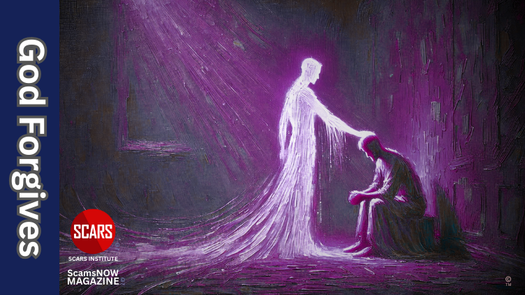 God Forgives But Does Not Promise Healing - A Perspective on Trauma - 2025 - on SCARS Institute ScamsNOW.com - The Magazine of Scams, Scam Victims, and Scam Psychology