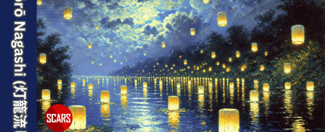 Tōrō Nagashi (灯籠流し) - A Monthly Lantern Ritual For Scam Victims - 2025 - on SCARS Institute ScamsNOW.com - The Magazine of Scams, Scam Victims, and Scam Psychology