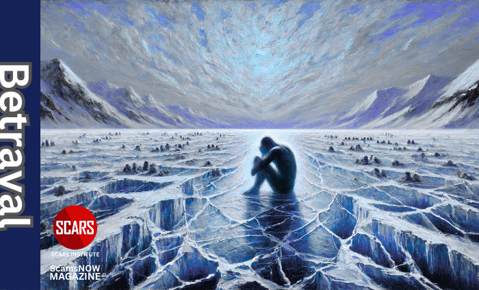 Betrayal & the 9th Circle of Hell - 2025 - on SCARS Institute ScamsNOW.com - The Magazine of Scams, Scam Victims, and Scam Psychology