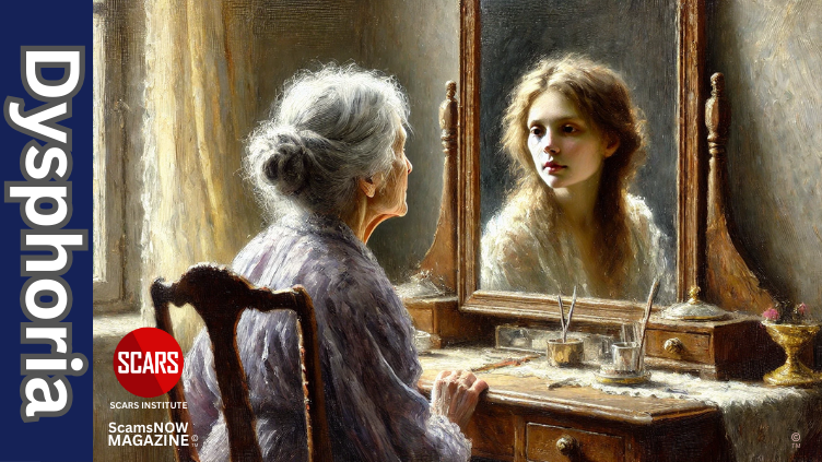 Dysphoria - Wanting Reality to be Different Than It Is - 2025 - on SCARS Institute ScamsNOW.com - The Magazine of Scams, Scam Victims, and Scam Psychology
