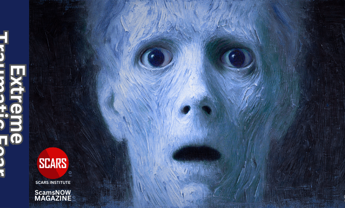 Extreme Traumatic Fear - 2025 - on SCARS Institute ScamsNOW.com - The Magazine of Scams, Scam Victims, and Scam Psychology
