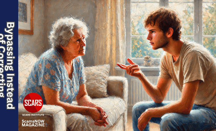 Bypassing Instead of Correcting Misinformation & False Beliefs - 2025 - on SCARS Institute ScamsNOW.com - The Magazine of Scams, Scam Victims, and Scam Psychology