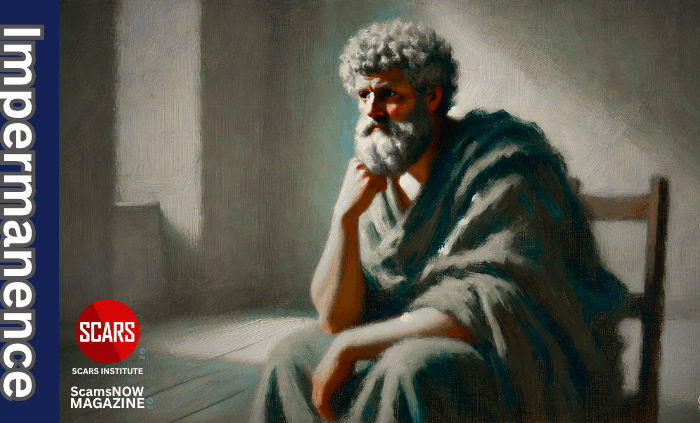 Impermanence and the Nature of Life & Death - An Essay - 2025 - on SCARS Institute ScamsNOW.com - The Magazine of Scams, Scam Victims, and Scam Psychology