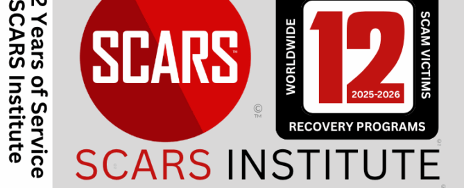 SCARS Institute - 12 Years of Service to Scam Victims & Survivors - 2025/2026