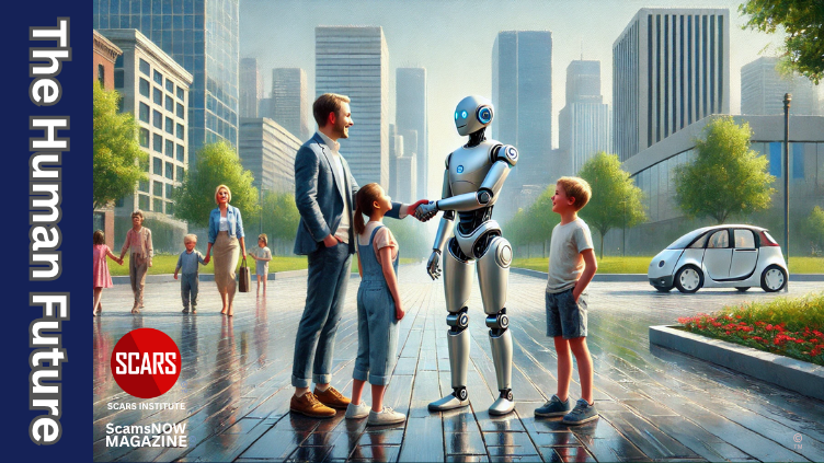 What the Future Will Bring for Humans and AI - An Essay - 2025 - on SCARS Institute ScamsNOW.com - The Magazine of Scams, Scam Victims, and Scam Psychology