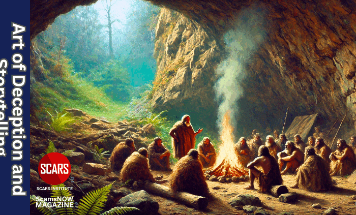 The Art of Deception and Storytelling - 2025 - on SCARS Institute ScamsNOW.com - The Magazine of Scams, Scam Victims, and Scam Psychology