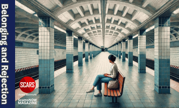 Belonging and Rejection - 2025 - on SCARS Institute ScamsNOW.com - The Magazine of Scams, Scam Victims, and Scam Psychology