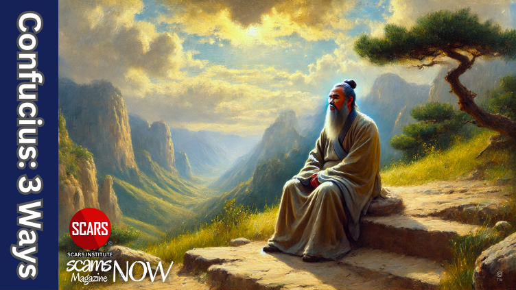 Three Paths To Wisdom & Healing After a Relationship Scam - Inspired by Confucius - 2025 10 Three Paths To Wisdom & Healing After a Relationship Scam - Inspired by Confucius - 2025 - on SCARS Institute ScamsNOW.com - The Magazine of Scams, Scam Victims, and Scam Psychology