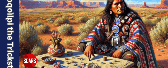 Noqoìlpi, the Navajo (Diné) Trickster - Mythology of Scams - 2025 - on SCARS Institute ScamsNOW.com - The Magazine of Scams, Scam Victims, and Scam Psychology