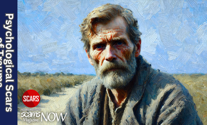 The Psychological Scars of Trauma - 2025 - on SCARS Institute ScamsNOW.com - The Magazine of Scams, Scam Victims, and Scam Psychology