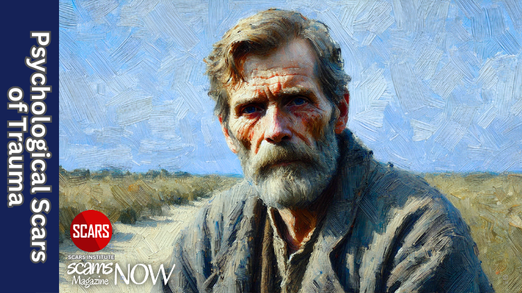 The Psychological Scars of Trauma - 2025 - on SCARS Institute ScamsNOW.com - The Magazine of Scams, Scam Victims, and Scam Psychology