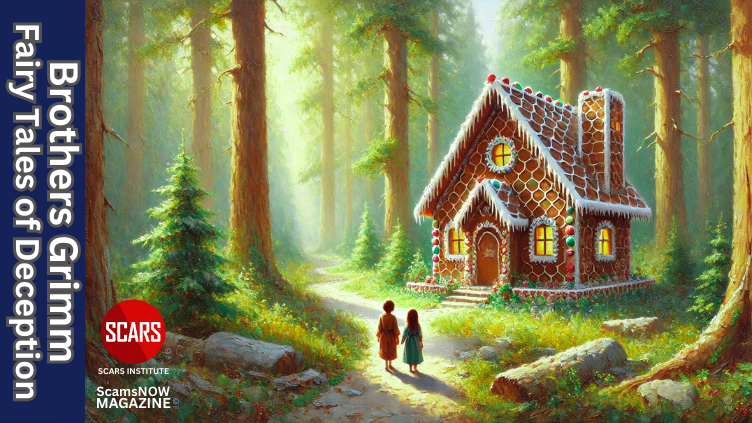 Brothers Grimm Fairy Tales Warning Us All - Deception and Scams are Everywhere - 2025 - on SCARS Institute ScamsNOW.com - The Magazine of Scams, Scam Victims, and Scam Psychology