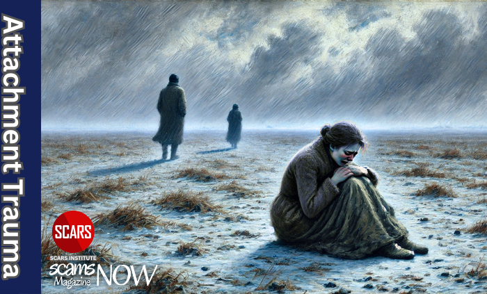 Attachment Trauma and Its Effects in Scam Victimization - 2025 - on SCARS Institute ScamsNOW.com - The Magazine of Scams, Scam Victims, and Scam Psychology