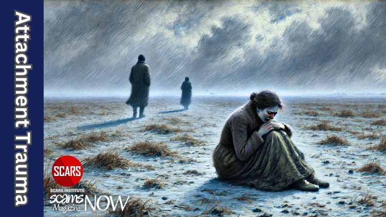 Attachment Trauma and Its Effects in Scam Victimization - 2025 - on SCARS Institute ScamsNOW.com - The Magazine of Scams, Scam Victims, and Scam Psychology