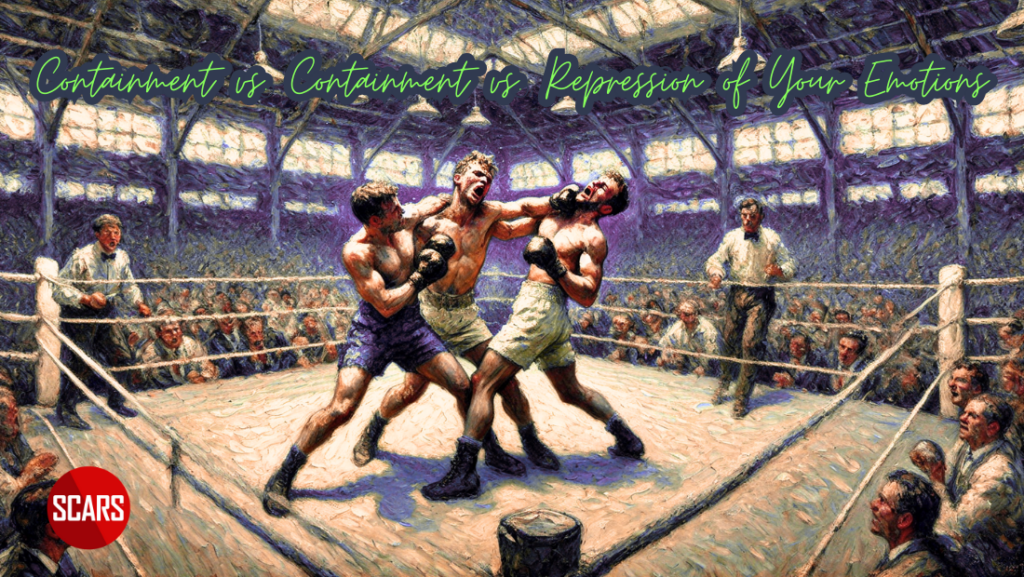 Containment vs Containment vs Repression of Your Emotions Compartmentalization vs. Containment vs. Repression of Your Emotions