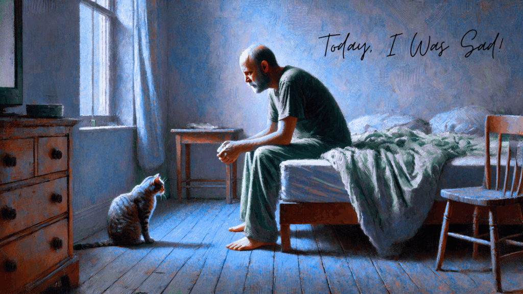 Today, I was sad Today, I was sad