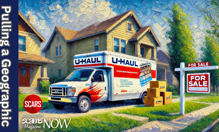 Pulling a Geographic - Moving to Regain Control or Running Away - 2026 - on SCARS Institute ScamsNOW.com - The Magazine of Scams, Scam Victims, and Scam Psychology