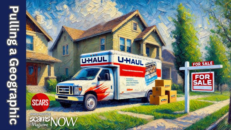 Pulling a Geographic - Moving to Regain Control or Running Away - 2026 - on SCARS Institute ScamsNOW.com - The Magazine of Scams, Scam Victims, and Scam Psychology