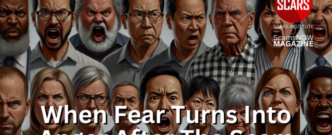 When Fear Turns into Anger: What It Does to Scam Victims After the Scam - 2025 - on SCARS Institute ScamsNOW.com - The Magazine of Scams