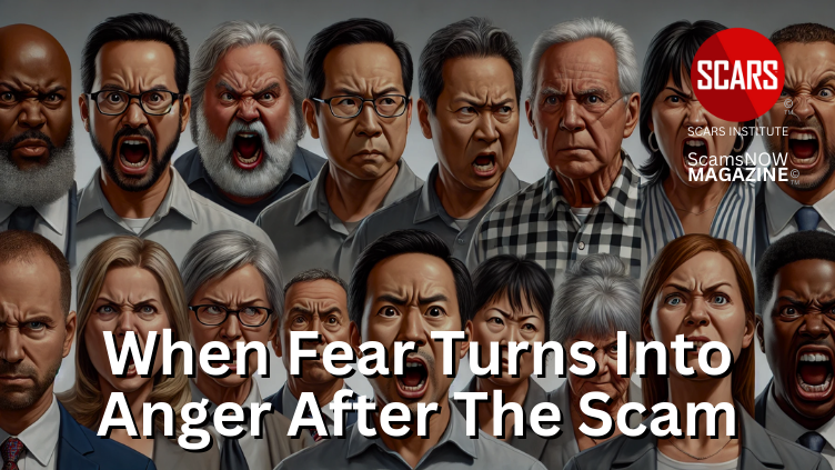 When Fear Turns into Anger: What It Does to Scam Victims After the Scam - 2025 - on SCARS Institute ScamsNOW.com - The Magazine of Scams