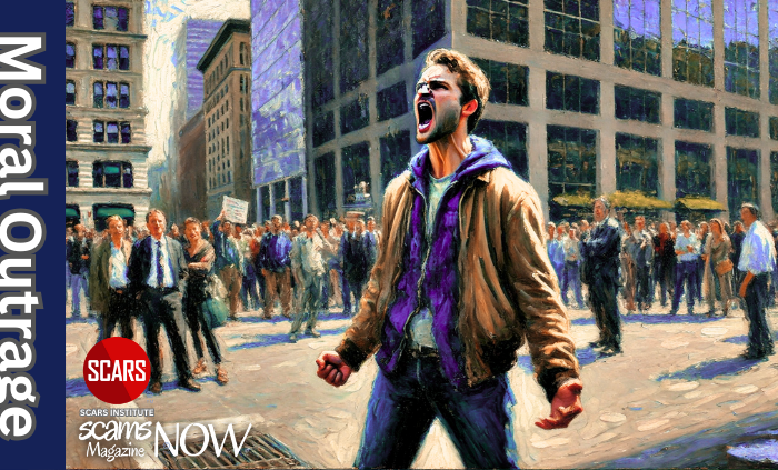 How Moral Outrage Reactions Shape Scam Victim Healing When Justice and Pain Collide - 2026 - on SCARS Institute ScamsNOW.com - The Magazine of Scams, Scam Victims, and Scam Psychology