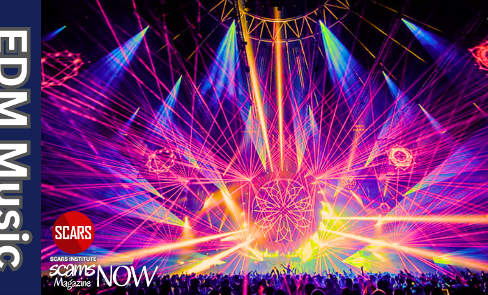 Electronic Dance Music EDM and Scam Victims Recovery - 2026 - on SCARS Institute ScamsNOW.com - The Magazine of Scams, Scam Victims, and Scam Psychology