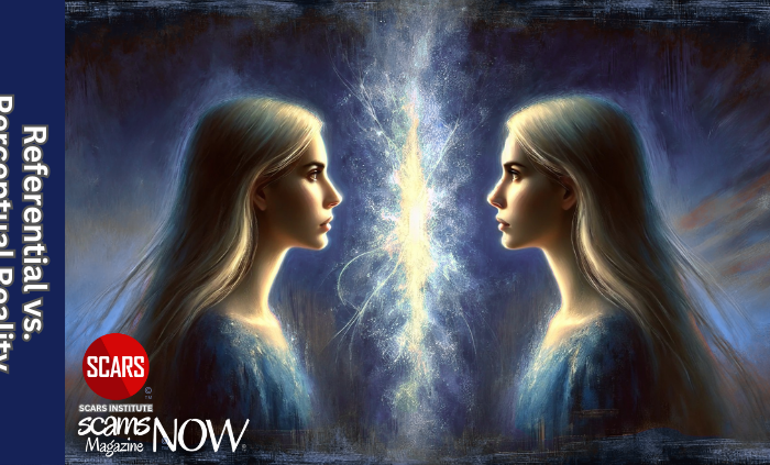 Putting DNA Companies to the Test - Privacy and Security of Genetic Information 4 Referential Reality vs. Perceptual Reality - The Foundation of Relationship Scams - 2026 - on SCARS Institute ScamsNOW.com - The Magazine of Scams, Scam Victims, and Scam Psychology