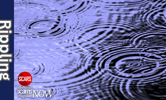 The Rippling Effect - A Step-by-Step Guide to Reframing Your Recovery After a Scam - 2026 - on SCARS Institute ScamsNOW.com - The Magazine of Scams, Scam Victims, and Scam Psychology