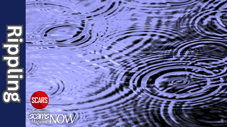 The Rippling Effect - A Step-by-Step Guide to Reframing Your Recovery After a Scam - 2026 - on SCARS Institute ScamsNOW.com - The Magazine of Scams, Scam Victims, and Scam Psychology