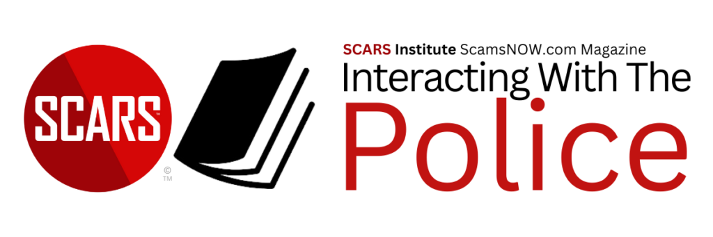 ScamNOW Banners Interacting with the Police Scam Victims Often Forget that the Police Officer They Speak With May Be Even More Traumatized than They Are
