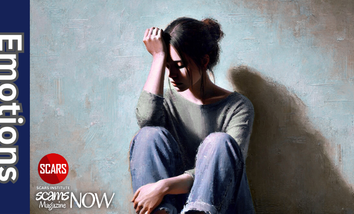 Why Many Scam Victims are Fearful or Offended by Their Own Emotions and Block Them - 2026 - on SCARS Institute ScamsNOW.com - The Magazine of Scams, Scam Victims, and Scam Psychology