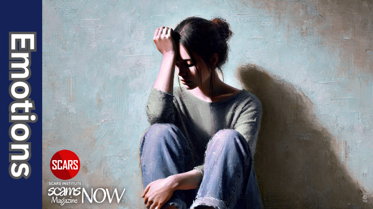 Why Many Scam Victims are Fearful or Offended by Their Own Emotions and Block Them - 2026 - on SCARS Institute ScamsNOW.com - The Magazine of Scams, Scam Victims, and Scam Psychology