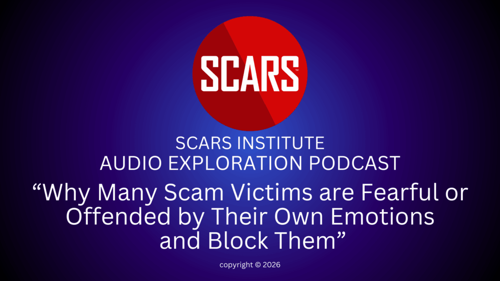 SCARS Institute Exploration Podcast #4 - Experiencing Awe and Scam Victim Recovery