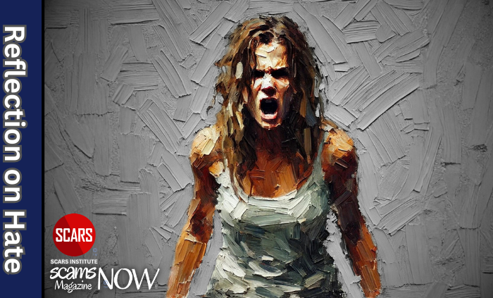 Reflections on Hate - 2026 - on SCARS Institute ScamsNOW.com - The Magazine of Scams, Scam Victims, and Scam Psychology