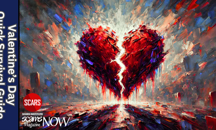 Scam Victims Will Never Be The Same - A Harsh Truth - 2024 21 Valentine's Day for Scam Survivors - A Quick Survival Guide - 2026 - on SCARS Institute ScamsNOW.com - The Magazine of Scams, Scam Victims, and Scam Psychology