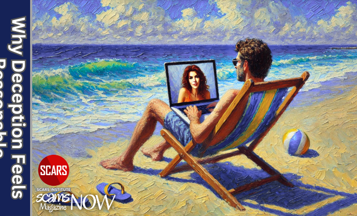 How the Brain Protects False Certainty and Why Deception Feels Reasonable - 2026 - on SCARS Institute ScamsNOW.com - The Magazine of Scams, Scam Victims, and Scam Psychology