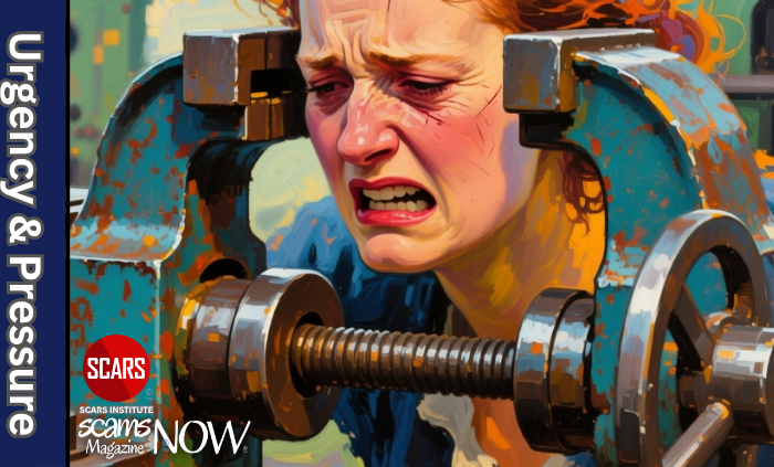 Hedonic Adaptation And Scam Victims Finding Happiness - 2024 22 Urgency & Pressure - Scammers Preferred Manipulation Tools - 2026