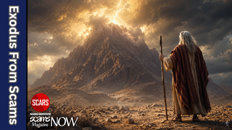Exodus From Scams - The Journey of Moses - A Scam Victims Journey to the Promised Land - 2026
