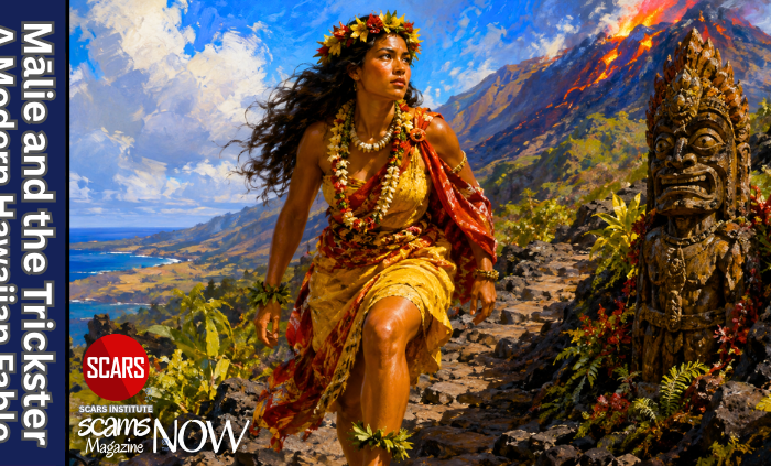 Mālie and the Trickster, and Her Search for Recovery - A New Hawaiian Fable - 2026 14 Mālie and the Trickster, and Her Search for Recovery - A New Hawaiian Fable - 2026